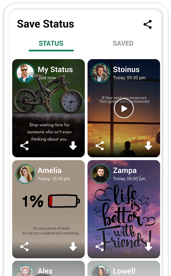 Status Saver - Video Saver